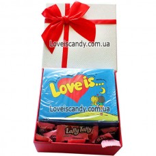 Подарочный набор Love Is, Laffy Taffy Cherry размер M