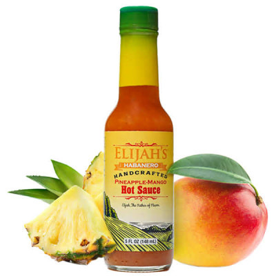 Острый соус Elijah's Xtreme Habanero Pineapple-Mango Hot Sauce 148 ml