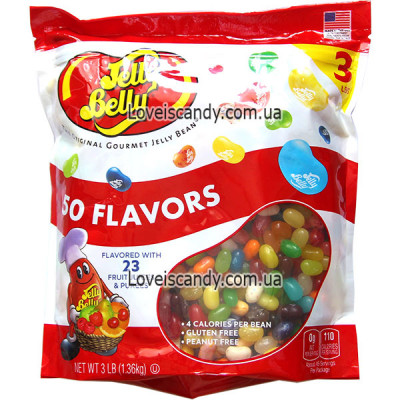 Желейные Бобы Jelly Belly Beans Assorted 50 Flavors 1360g