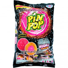 Карамель Pin Pop Sodas Flavored Sparkling Sensation 48шт. 816g