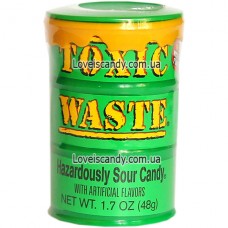 Кислые Конфеты Toxic Waste Sour Candy Green Drum 48g